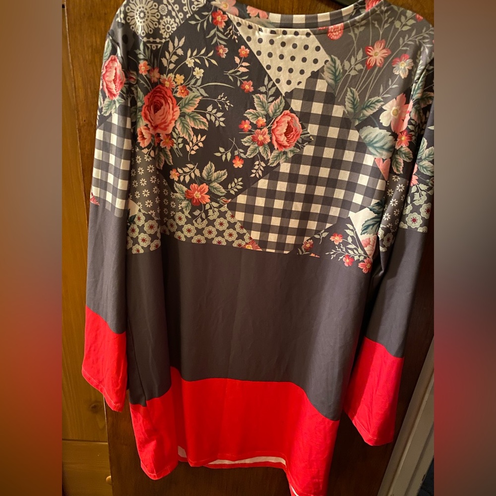 NWT Nanu 3/4 sleeve tunic shirt - Picture 13 of 13
